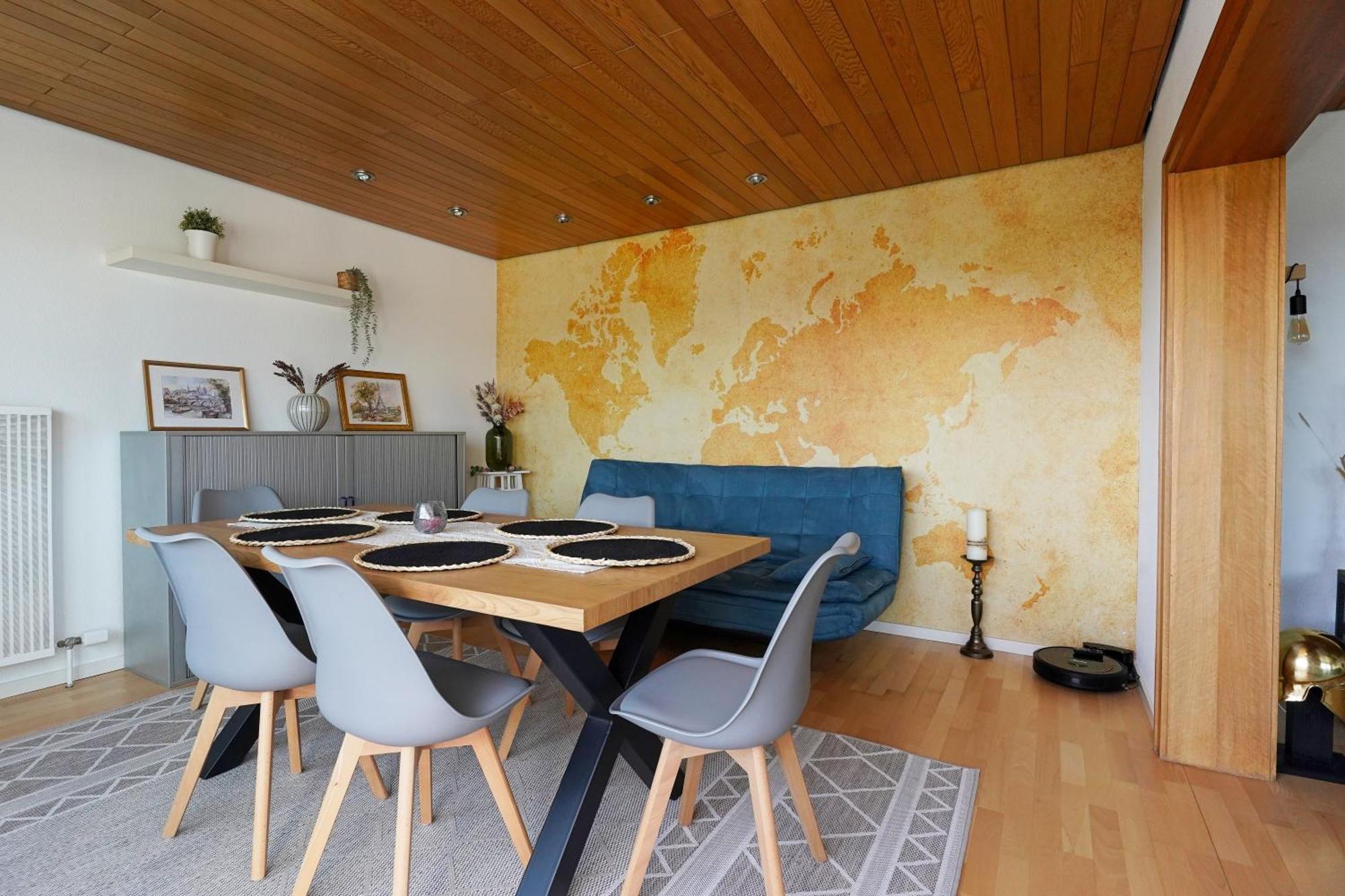 Tolle Wohnung Mit Panoramablick Weinheim Eksteriør bilde